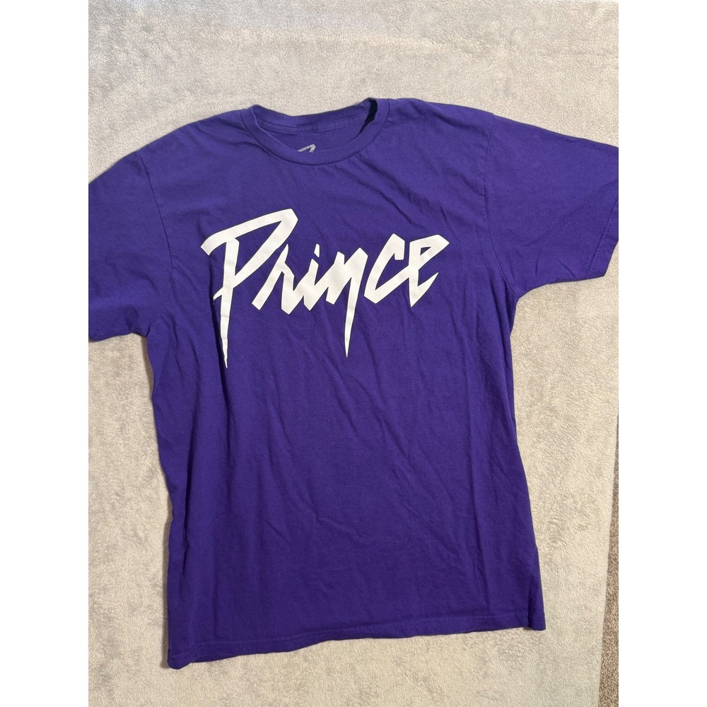 Prince Rogers Nelson Official Purple Graphic T-Shirt Estate Merchandise Large